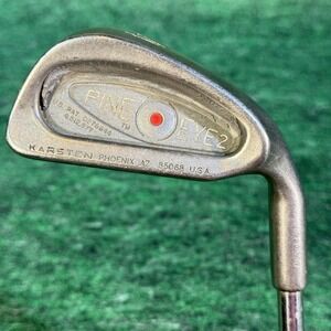 Ping Eye 2 Red Dot 4 Iron Steel Shaft RH Karsten USA Vintage